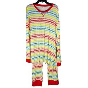 Crayola Scribble Sleepwear NWT Pajama Set Men's Size XXL Kohl's Collaboration